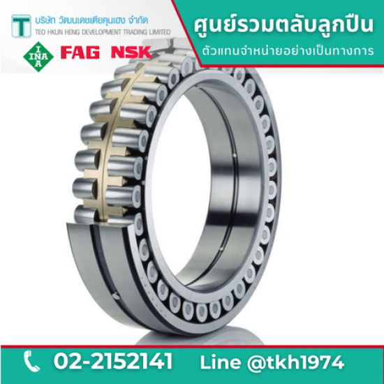 ตลับลูกปืนเม็ดโค้ง Spherical Roller Bearing